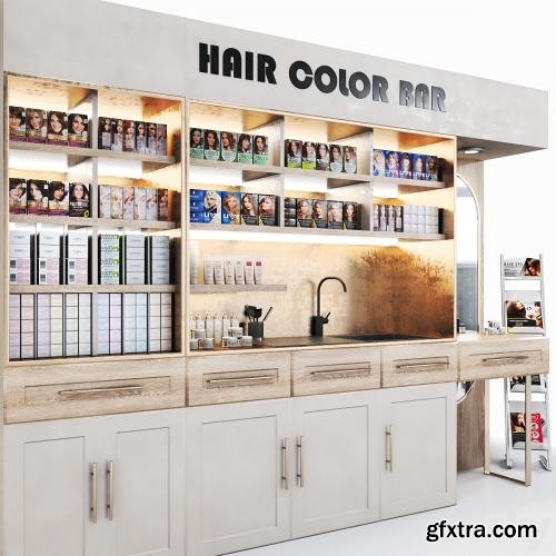 3dsky Pro - Hair Color bar-Hair Dye