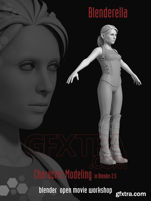 Angela Guenette - Blenderella - Character Modeling In Blender 2.5
