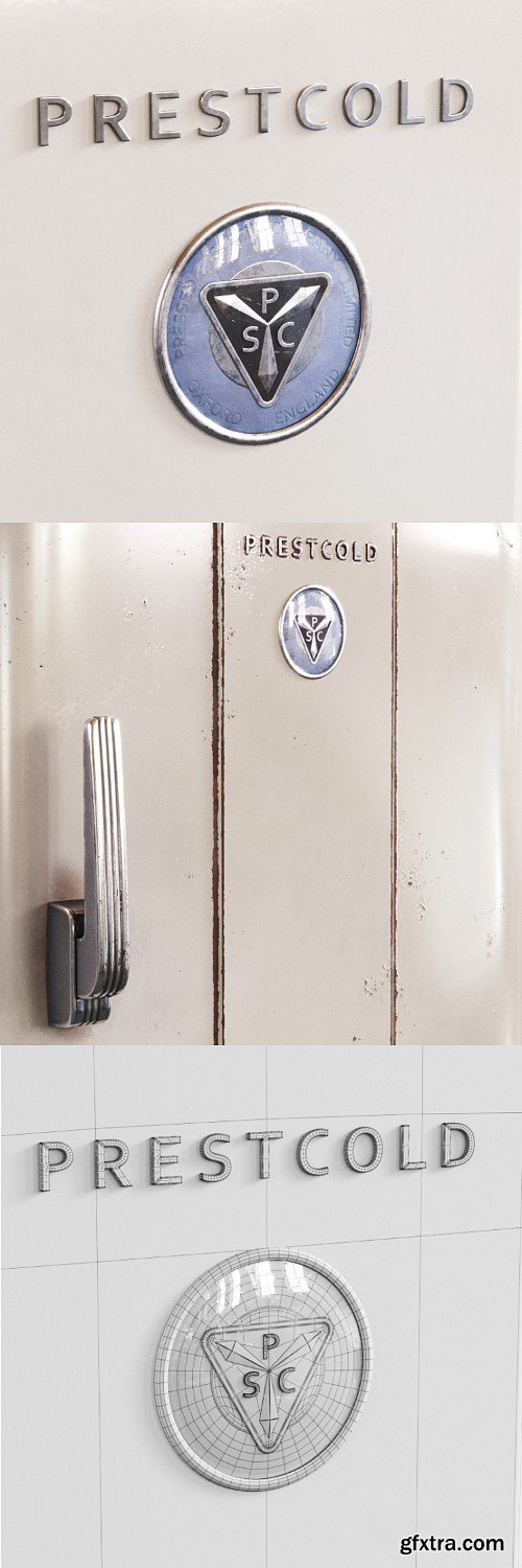 3dsky Pro - Prestcold Vintage Fridge