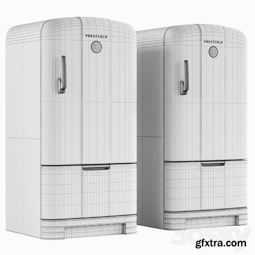3dsky Pro - Prestcold Vintage Fridge
