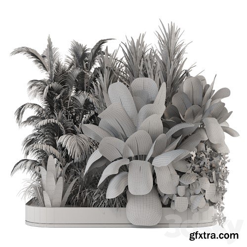 3dsky Pro - Outdoor Garden Set Bush and Tree 2565