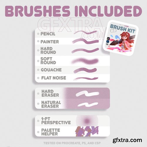 Gumroad - _spec - Art Process Bundle: Pumpkin Creature