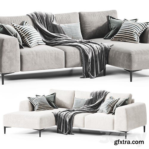 3dsky Pro - Corner sofa Cloud