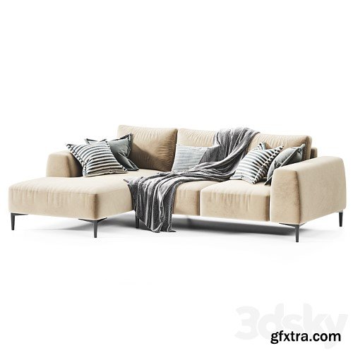 3dsky Pro - Corner sofa Cloud