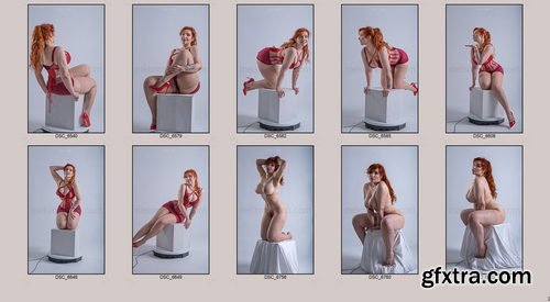 Artstation - Curvy Diva 1800+ Plus Size Female Figure Reference Images