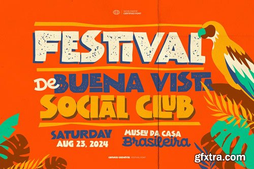 CreativeMarket - Cultures Carnival - Festival Font
