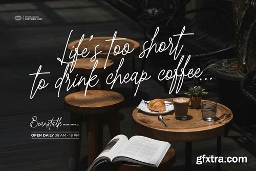 CreativeMarket - Machiatto - Elegant Handwritten Note