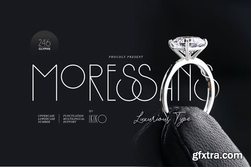 CreativeMarket - Moressans - Luxurious Type