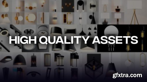 Blendermarket - Glare - Modern Light Asset + Ies Light v1.1