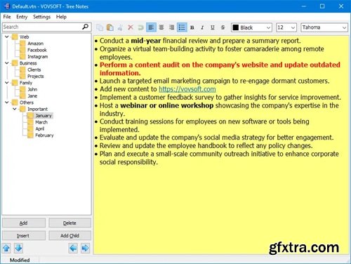 VovSoft Tree Notes 1.7.0