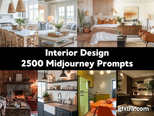 2500 Premium Interior Design AI Prompt