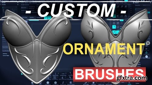 Artstation - 56 Custom ORNAMENTAL Curve Brushes