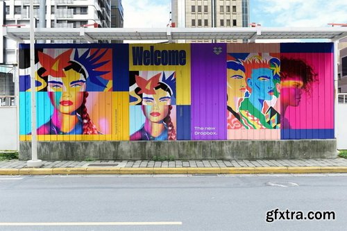 Asylab - 12 Urban Street Mockups