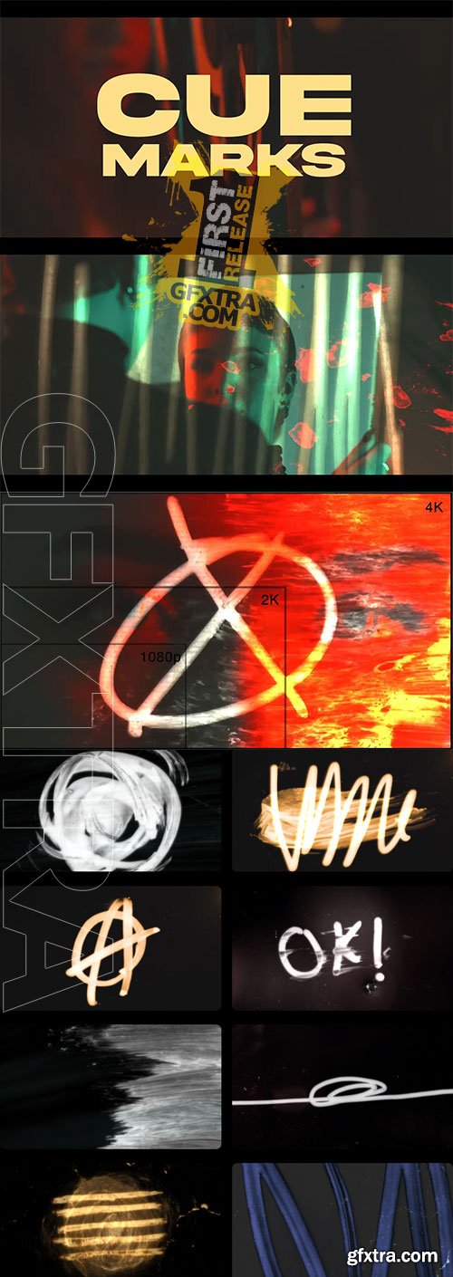 Pixflow - Cue Marks Cinematic Markers