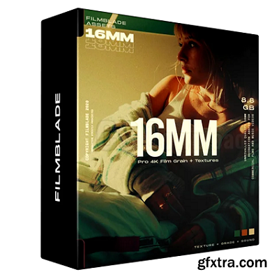 Film Blade - 16MM 4K Film Overlays + Textures