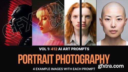 412 Midjourney Prompts for Portrait Photography