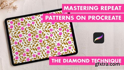 Skillshare - Mastering Repeat Patterns on Procreate : The Diamond Technique