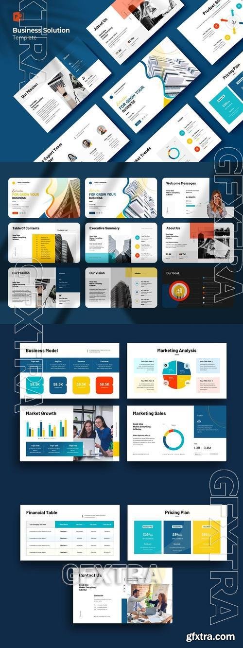 Business Solutions Presentation Template NFRFN7T Business Solutions Presentation Template NFRFN7T