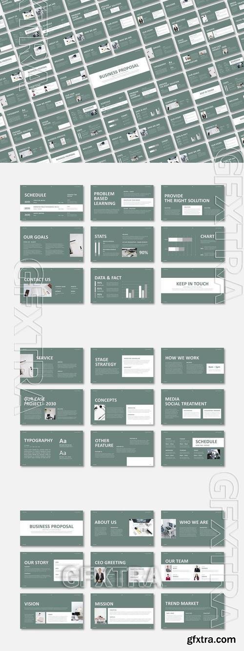 Business Proposal Presentation Powerpoint 9R3G67M