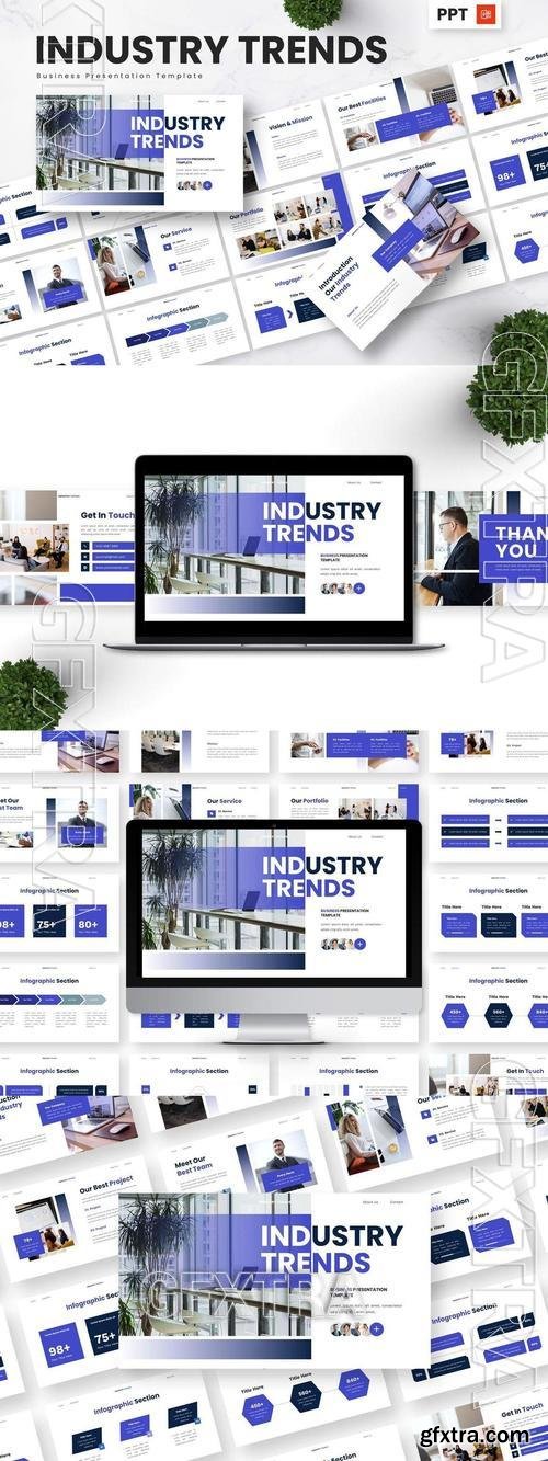 Industry Trends - Business Powerpoint Templates HBQXLWL