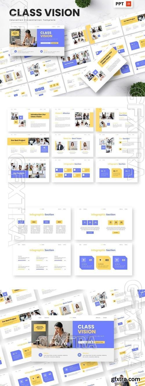 Class Vision - Education Powerpoint Templates RDJ6GMJ