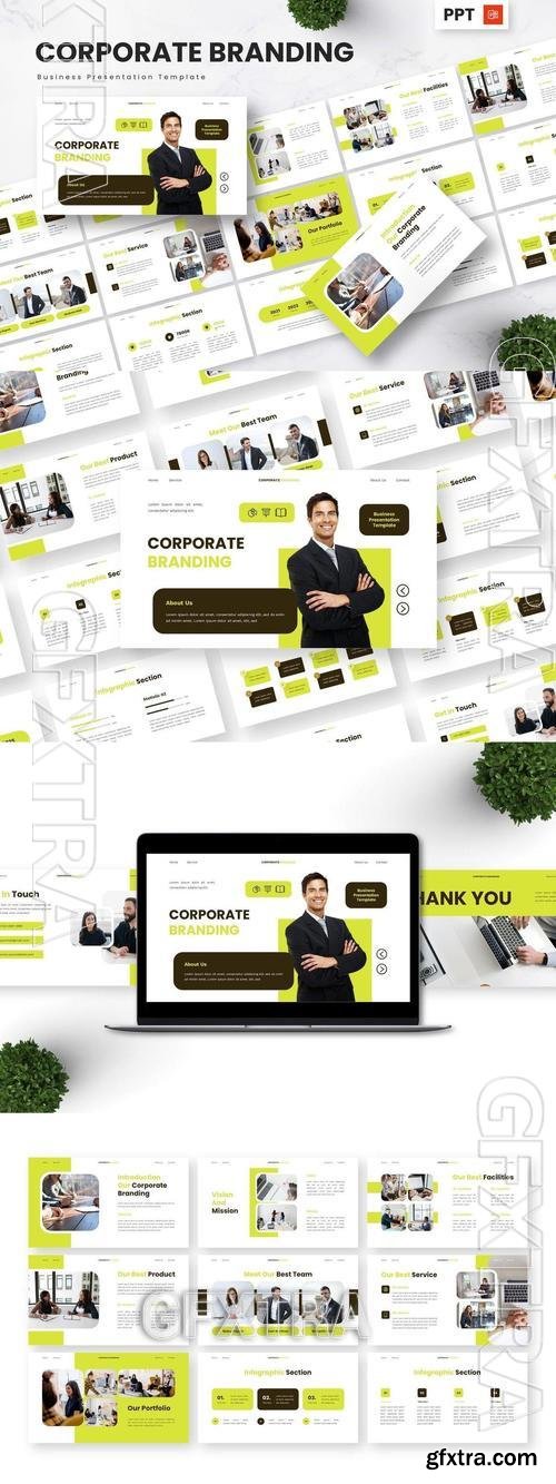Corporate Branding - Business Powerpoint Templates 6NQ94BB