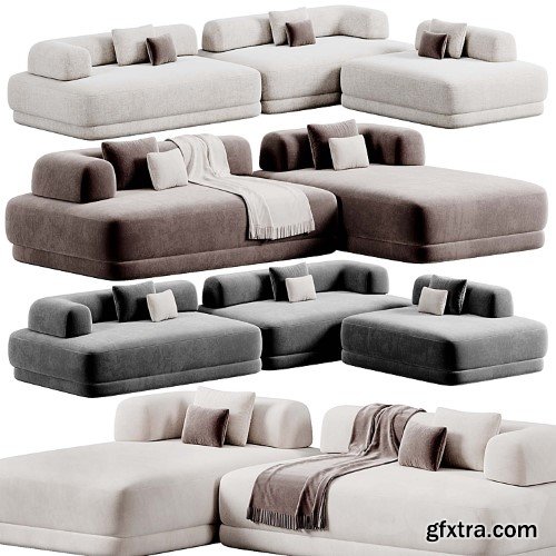 3dsky Pro - BUMPER Sofa By Zanotta | Sofa
