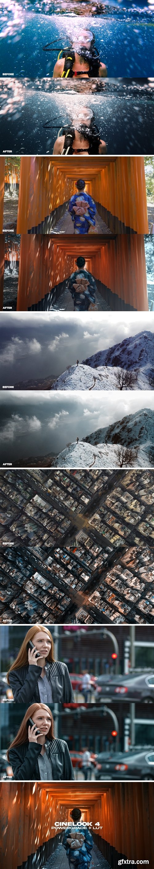 Nomadic George - CineLook 4 DaVinci Resolve PowerGrade + LUT (2023)