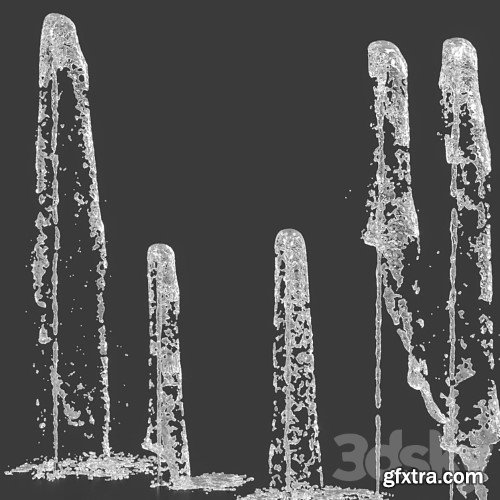 3dsky Pro - Fountain water jets 2