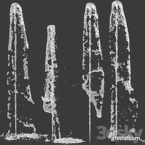 3dsky Pro - Fountain water jets 2
