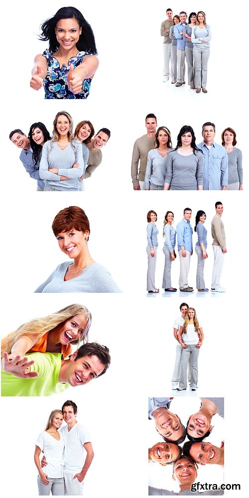 People on White Background 40xJPG