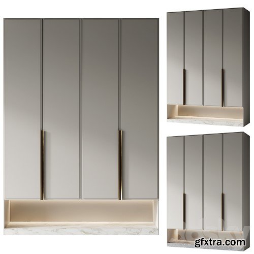 3dsky Pro - Composition of furniture in the hallway with filling 17