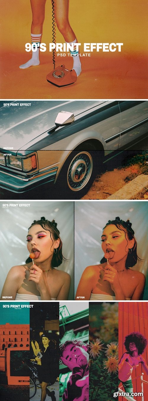 Creativemarket - 90s Print Effect