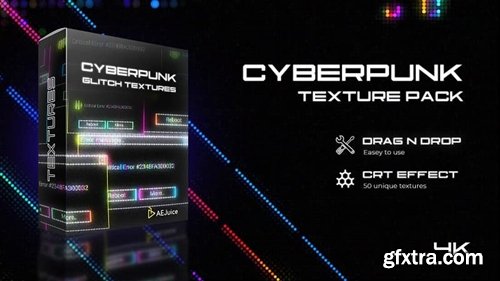 AEjuice - Cyberpunk Glitch Texture Pack