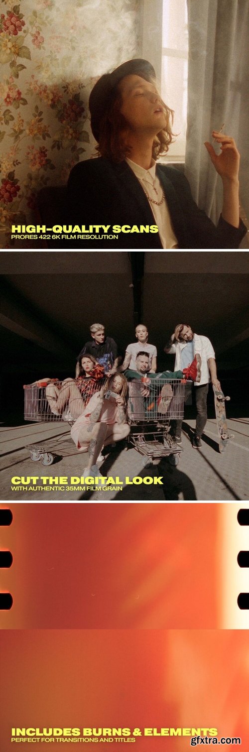 Video Milkshake - 35mm Grain Pack 6K