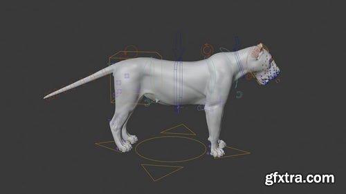 CGTrader - Female Lion Rigged VFX Grace 3D model