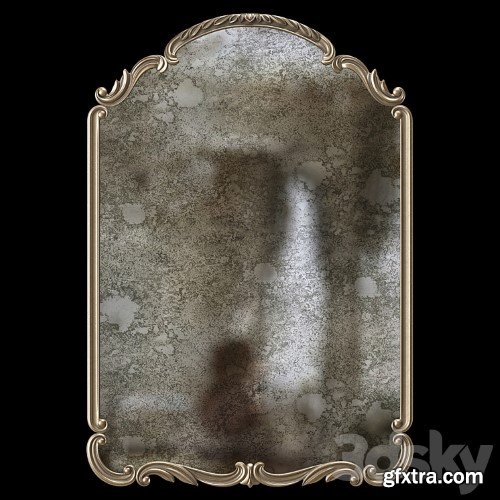 3dsky Pro - Westwing Collection Espejo de pared barroco Francesca