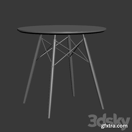 3dsky Pro - Dining Chair Set 08