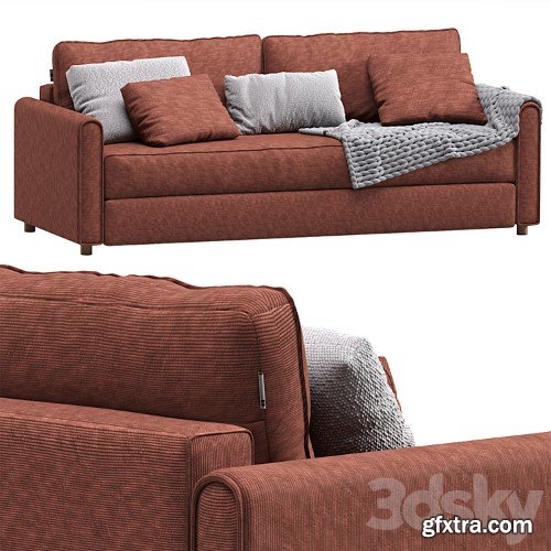 3dsky Pro - Sofa Lille Velvet Light by Divan.ru / Sofa Lille