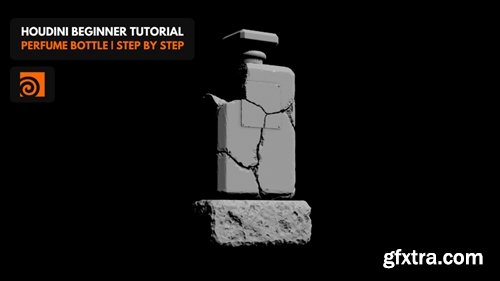 Cgside - Houdini Beginner Tutorial | Creating a perfume bottle