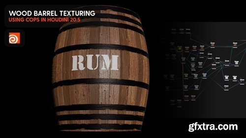 Cgside - Wood Barrel Texturing in Cops