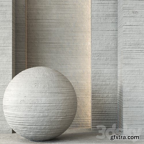3dsky Pro - Decorative Wall Plaster Texture 4K - Seamless