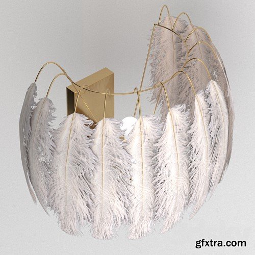 3dsky Pro - Wall lamp Mineheart FEATHER