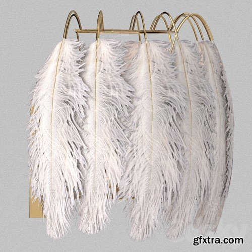 3dsky Pro - Wall lamp Mineheart FEATHER