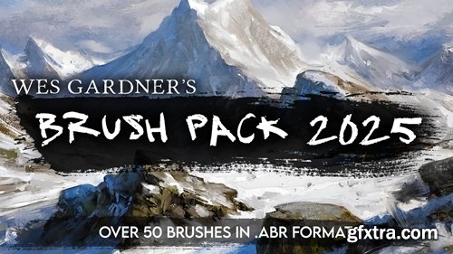 Artstation - Wes Gardner\'s Brush Pack 2025