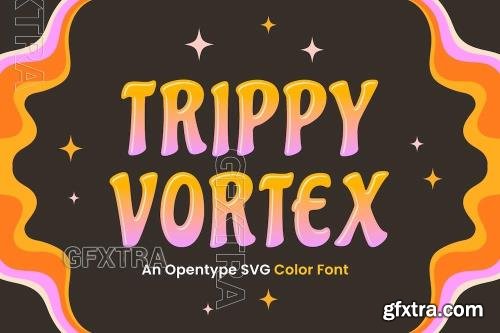Trippy Vortex font