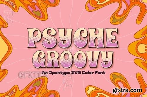 Psyche Groovy font