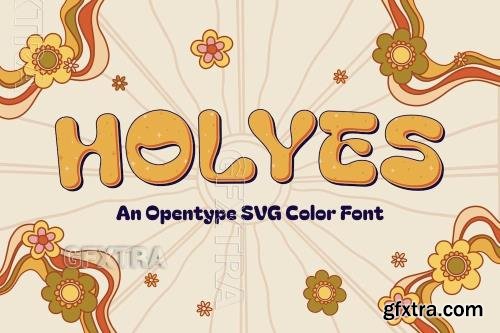 Holyes font