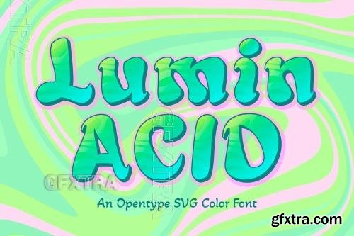 Lumin Acid font