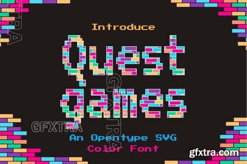 Quest Games font